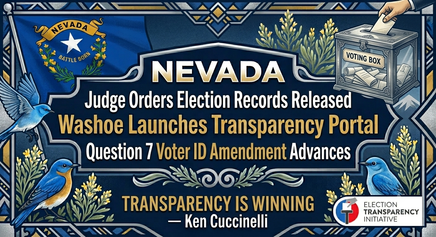 Cuccinelli: Nevada is moving in the right direction on Election Transparency