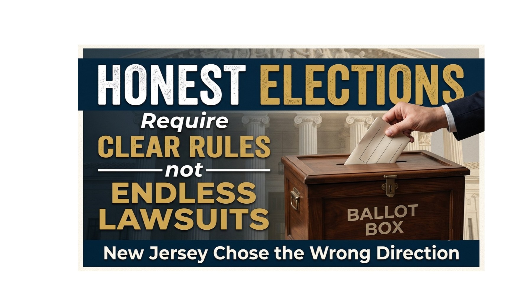 Cuccinelli: New Jersey Chooses Litigation Over Election Integrity